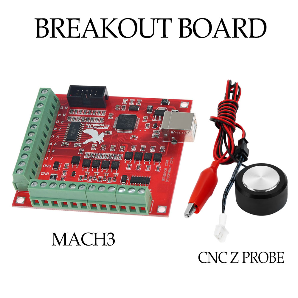 Mach3 Usb Cnc Controller 4 Axis 100Khz - Usongshine CNC Z Axis Touch Probe