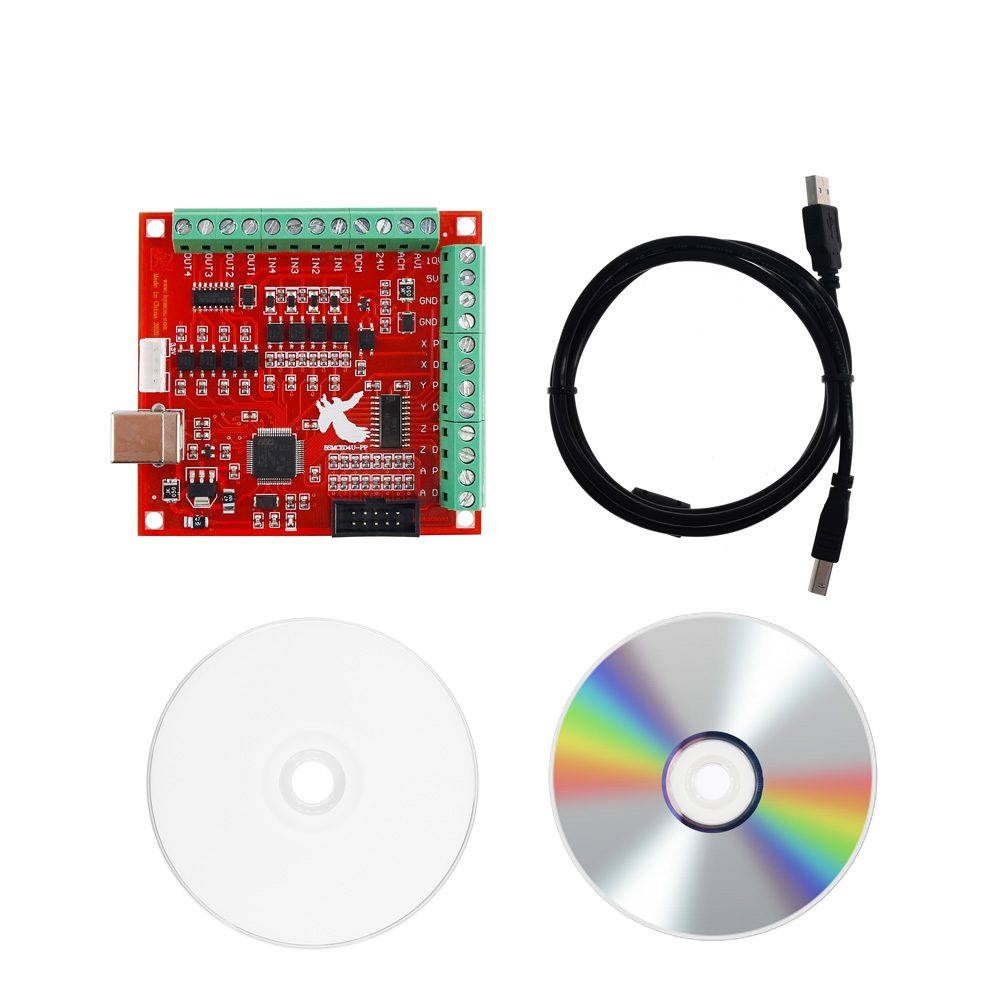 Mach3 Usb Cnc Controller 4 Axis 100Khz - Breakout Board CNC USB MACH3 4-AXIS