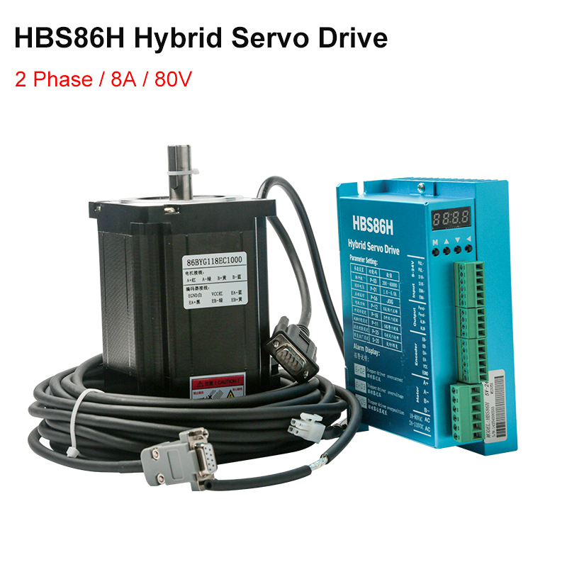 HBS860H Hybrid Servo Driver AC - Hybrid Servo Driver Nema 34 8.5Nm review and price