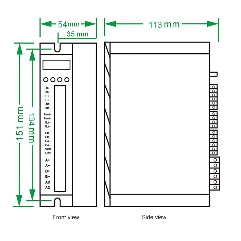 HBS860H Hybrid Servo Driver AC - Hybrid Servo Driver Nema 34 8.5Nm review and price