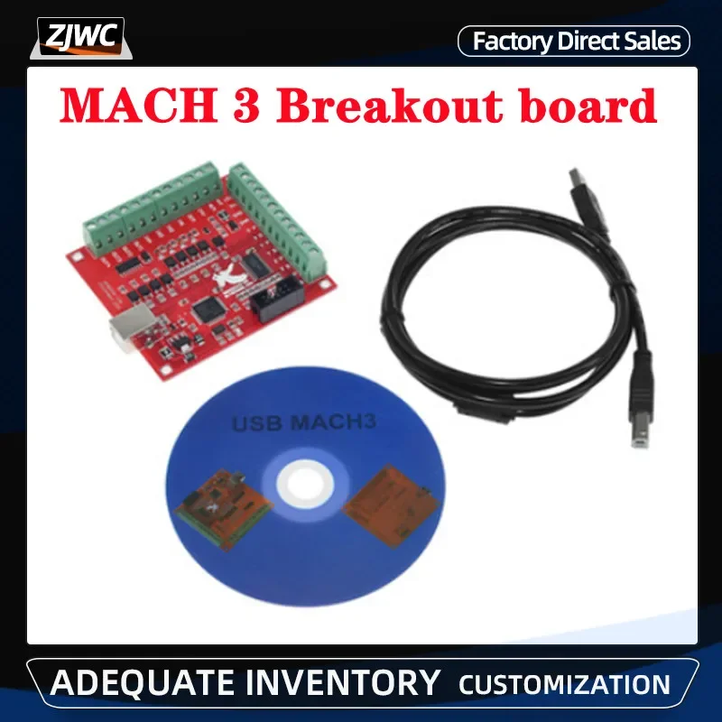 3pcs/Set 1pc 4 Axis MACH3 CNC  - Mach3 Usb Cnc Controller 4 Axis 100Khz review and price