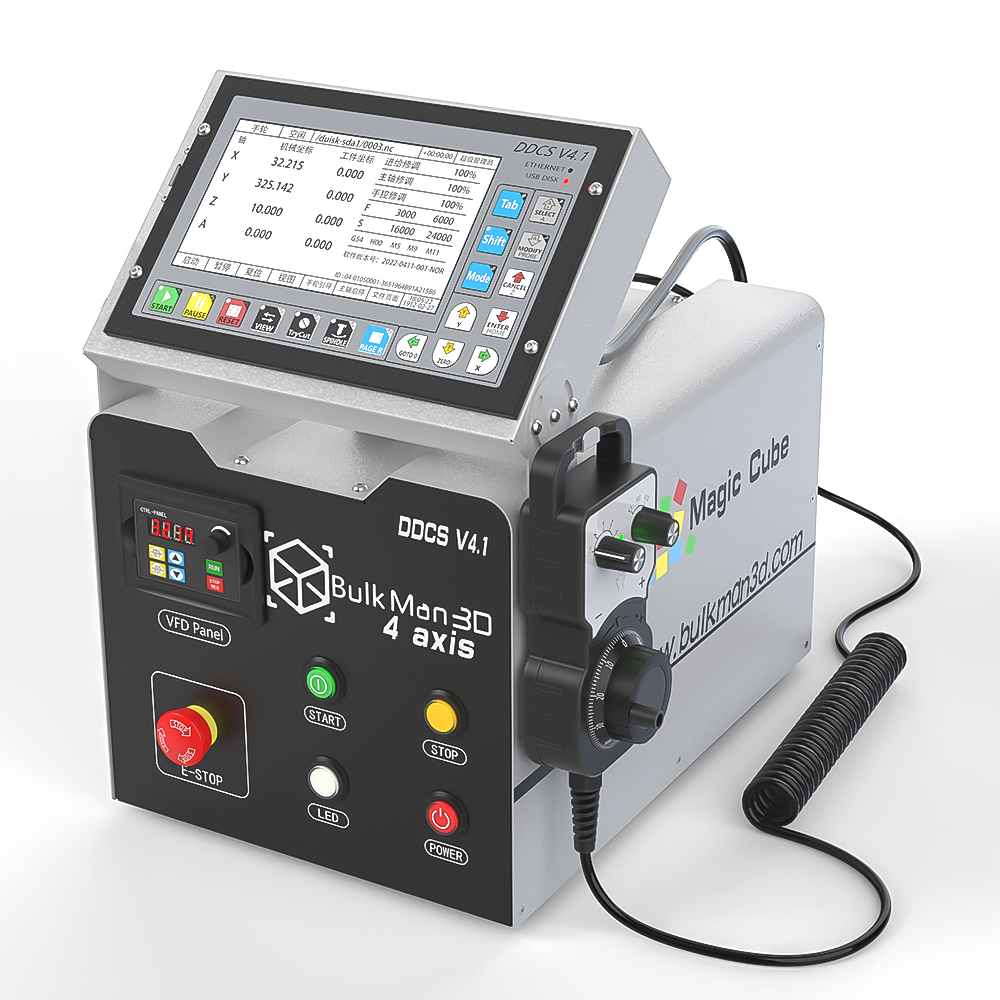BulkMan3D 1500x1500 OX MAN CNC - Ddcs V4.1 4 Axis Cnc Offline Controller review and price