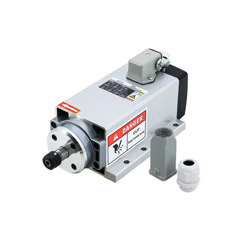 High Speed 1.5KW 2HP Air Cooli - Er20 Collet Chuck Spindle Motor 220V review and price