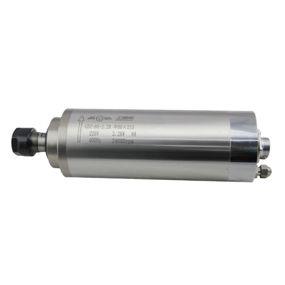 GDZ-80-2.2B 80mm 2.2KW ER20 Wa - 2.2Kw Water Cooled Spindle Kit Vfd review and price