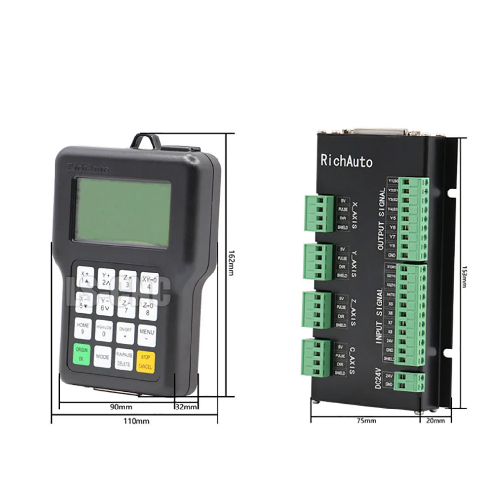 Richauto A11 3-axis Dsp Engrav - Richauto A11 Dsp Controller 3 Axis review and price