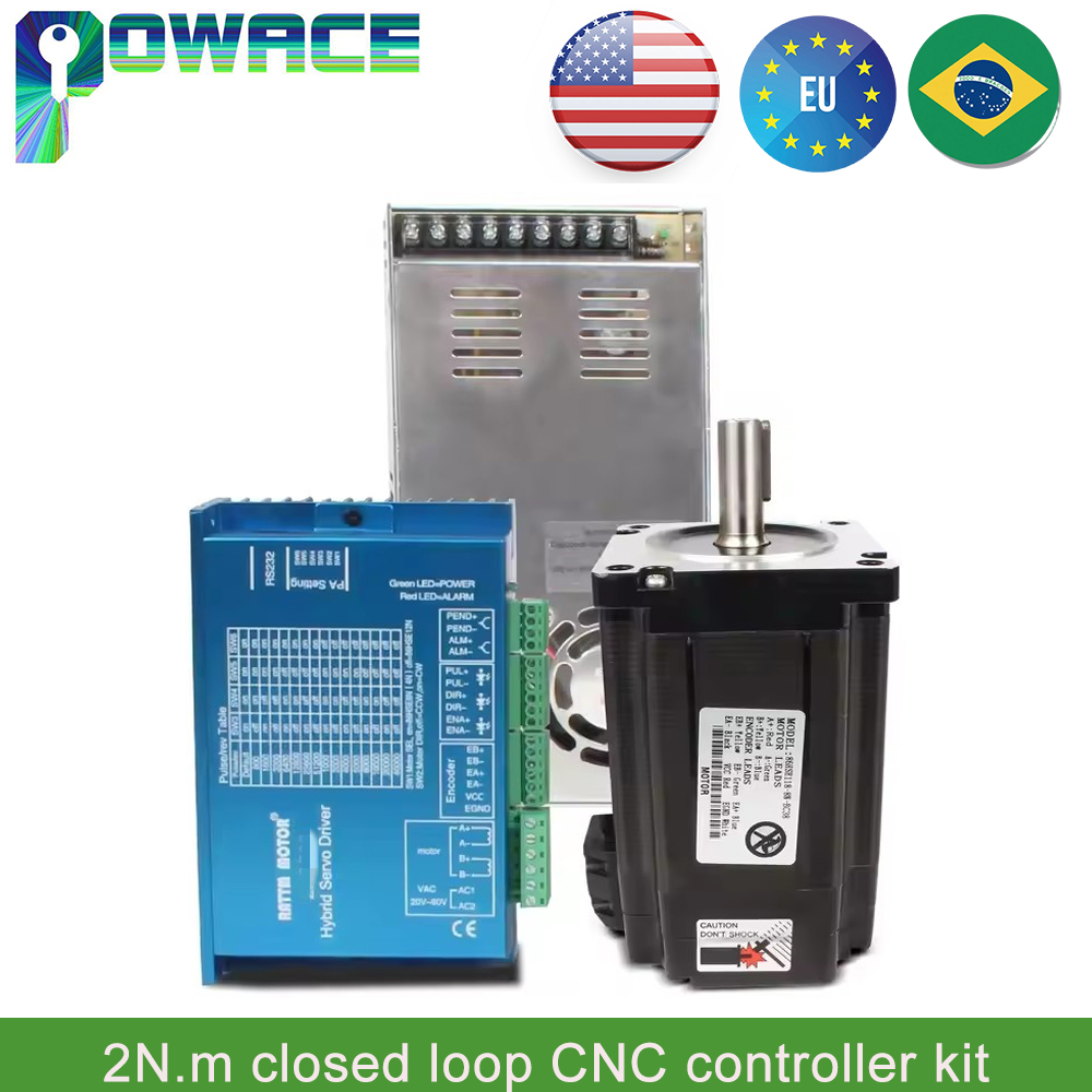 【EU】 2N.m Nema23 Closed Loop S - Nema 23 Closed Loop Stepper Motor Driver Kit review and price