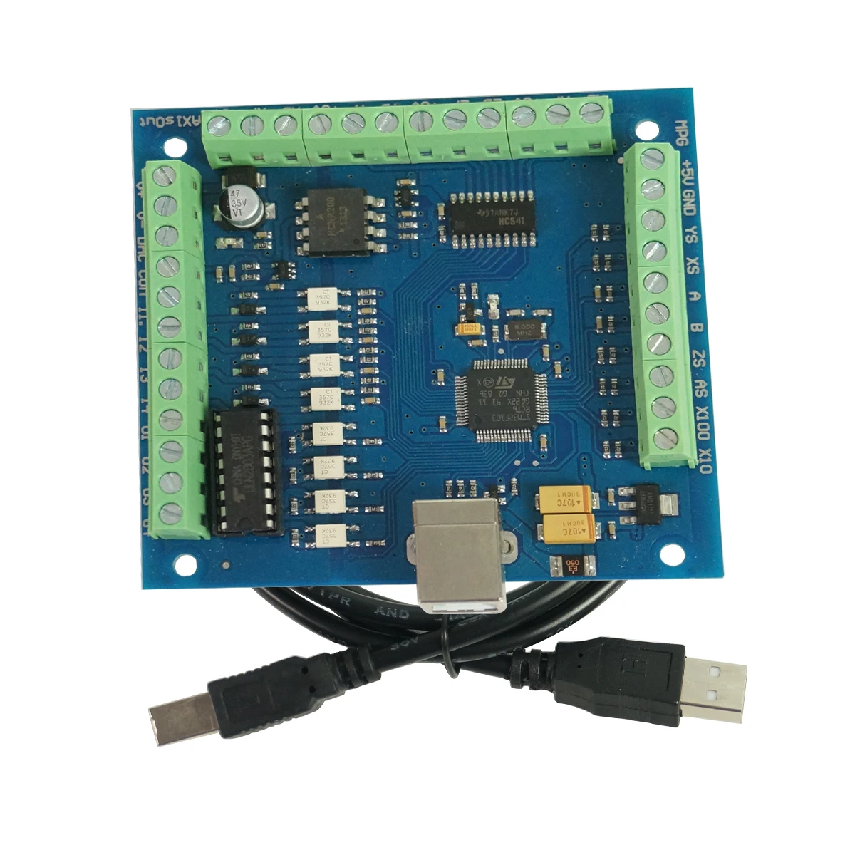 CNC Motion Controller Card MAC - Mach3 Usb Cnc Controller 4 Axis 100Khz review and price