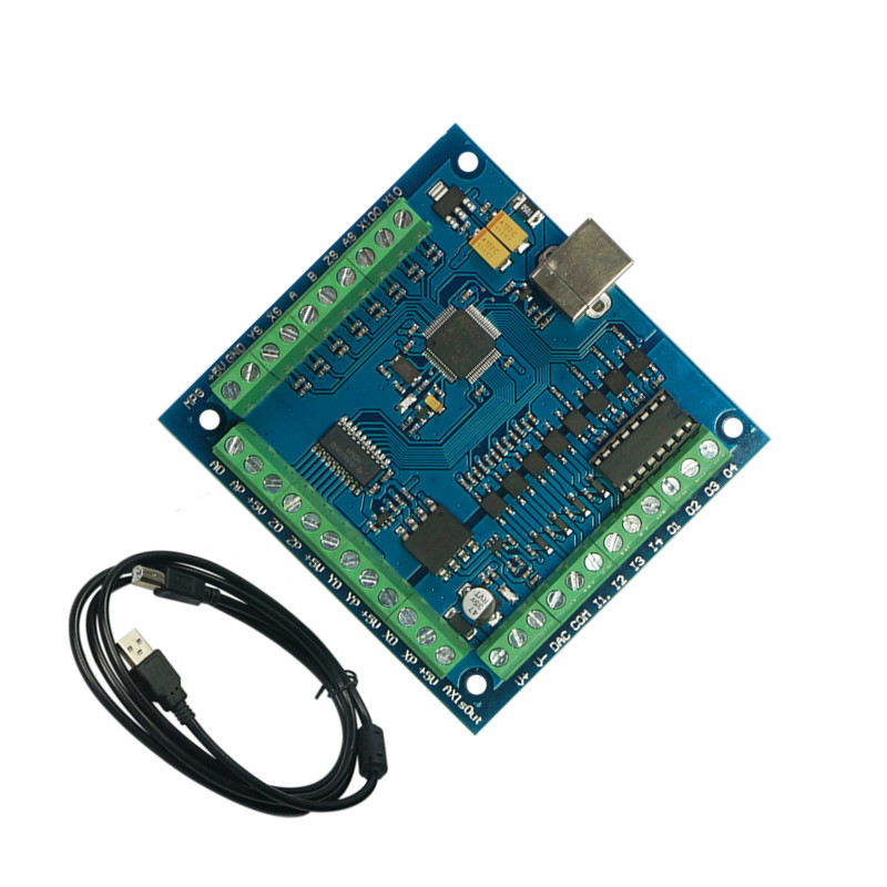 CNC Motion Controller Card MAC - Mach3 Usb Cnc Controller 4 Axis 100Khz review and price