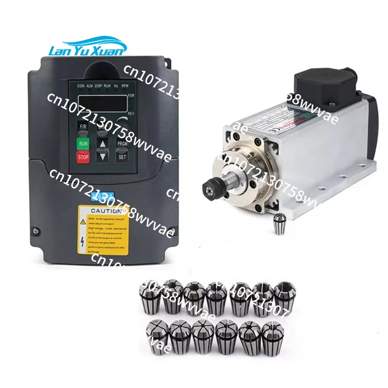 1.5KW 110V CNC Air-Cooled Spin - Air Cooled 1.5Kw Spindle Motor Inverter 110V review and price