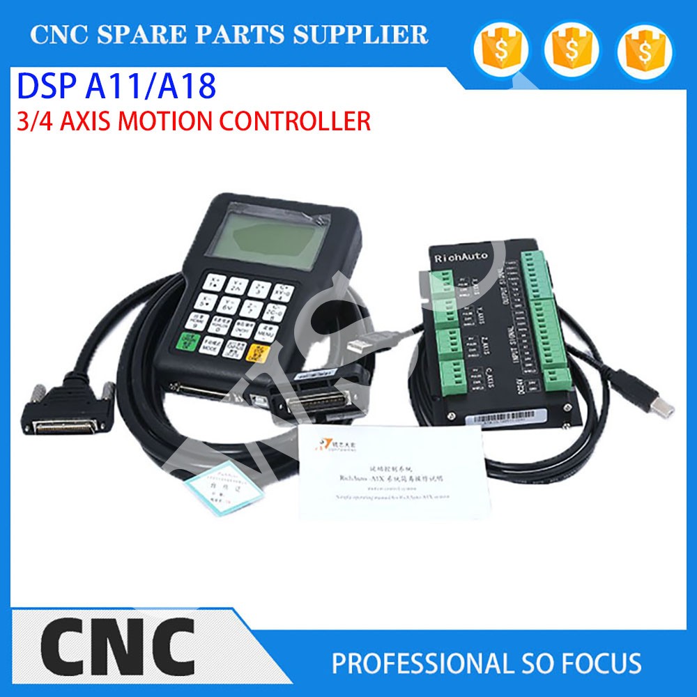 3-axis 4-axis CNC machine tool - Richauto A11 Dsp Controller 3 Axis review and price