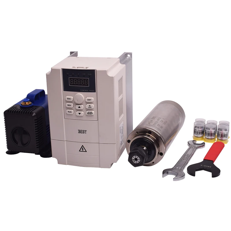 Cheap Price High Speed GDZ Spi - 2.2Kw Water Cooled Spindle Kit Vfd review and price