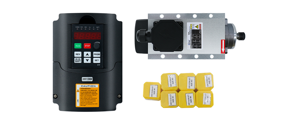 HLTNC 1.5kw Flash air Cooled S - Air Cooled 1.5Kw Spindle Motor Inverter 110V review and price