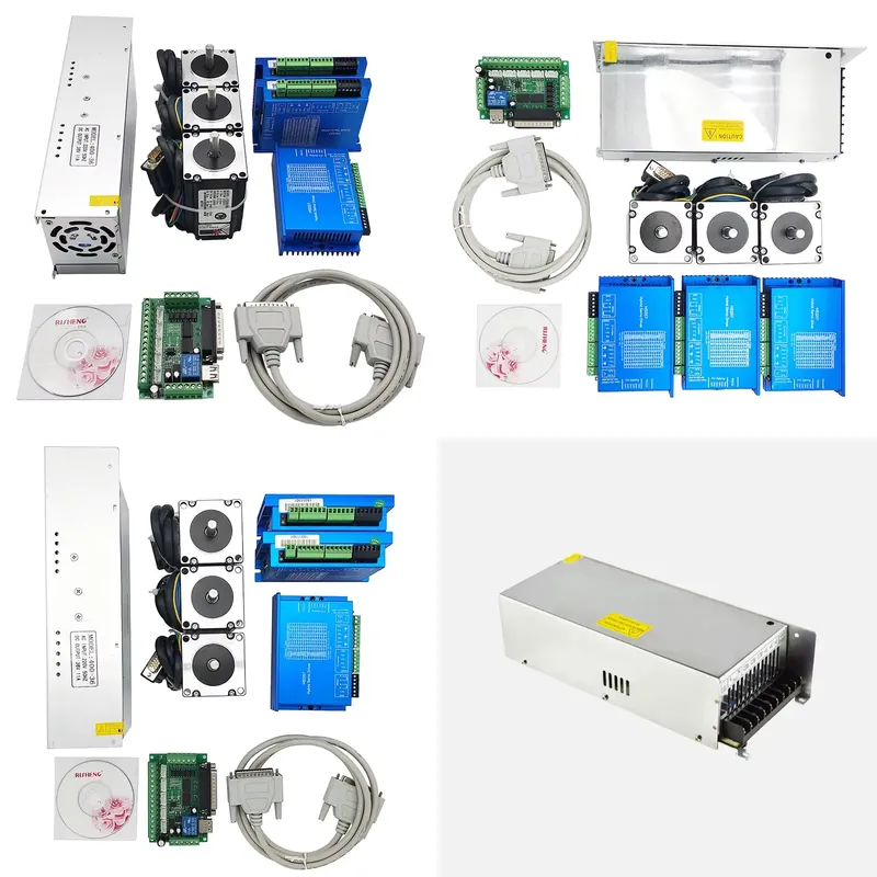 3 Axis 2N.m Nema23 CNC Kit Ser - Nema 23 Closed Loop Stepper Motor Driver Kit review and price