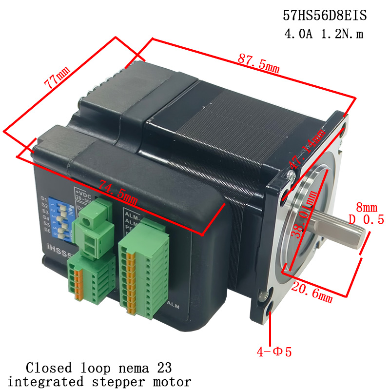 Nema 23 Integrated Closed-loop - Nema 23 Closed Loop Stepper Motor Driver Kit review and price