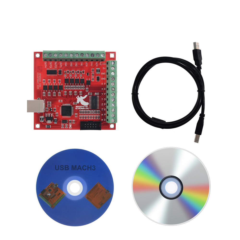 MACH3 CNC USB 100Khz Breakout  - Mach3 Usb Cnc Controller 4 Axis 100Khz review and price