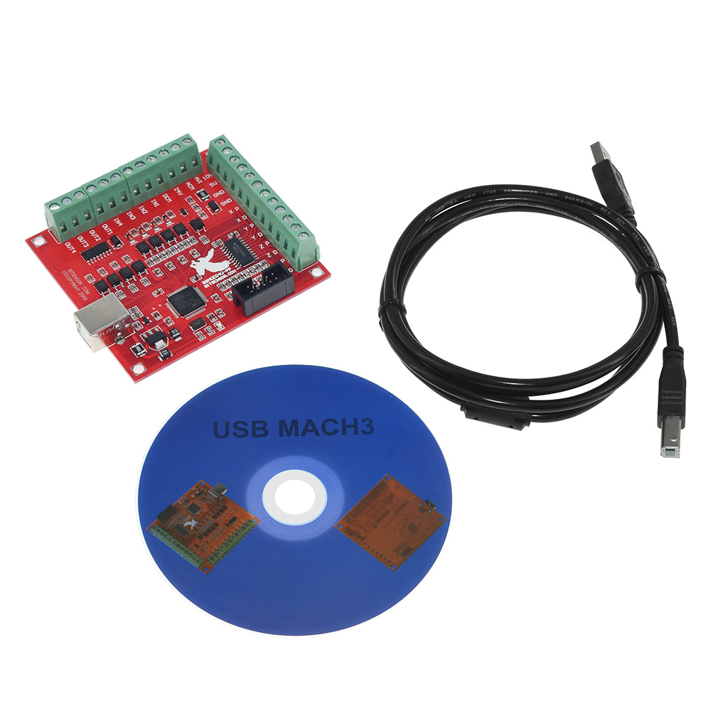 MACH3 CNC USB 100Khz Breakout  - Mach3 Usb Cnc Controller 4 Axis 100Khz review and price