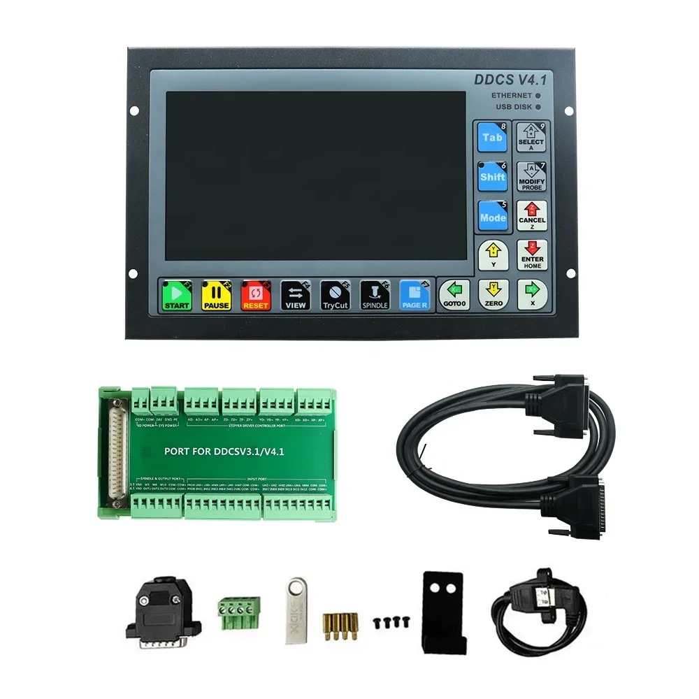 2026 HLTNC Newest DDCS V4.1 CN - Ddcs V4.1 4 Axis Cnc Offline Controller review and price