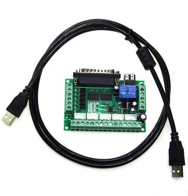 1pcs New Interface MACH3 5 Axi - 5 Axis Cnc Breakout Board Interface Mach3 review and price