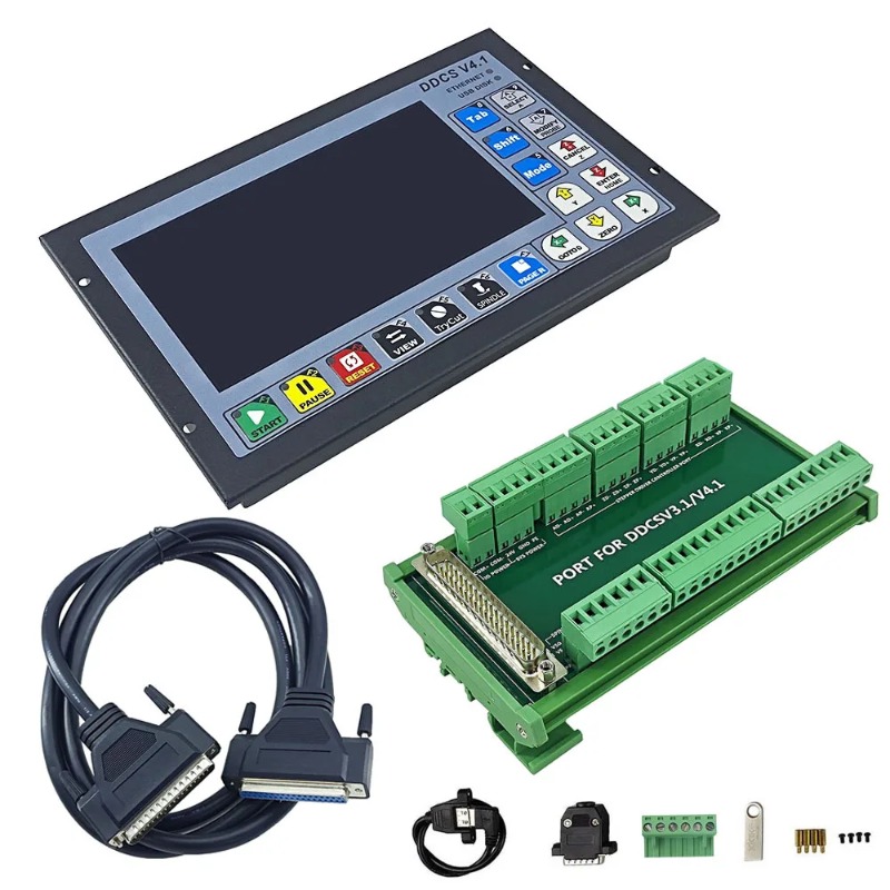 DDCS V4.1 Standalone Motion Co - Ddcs V4.1 4 Axis Cnc Offline Controller review and price