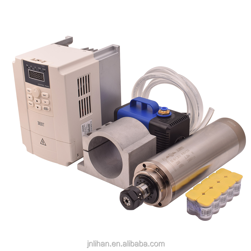 GDZ 2.2KW 220V Water Cooled CN - 2.2Kw Water Cooled Spindle Kit Vfd review and price