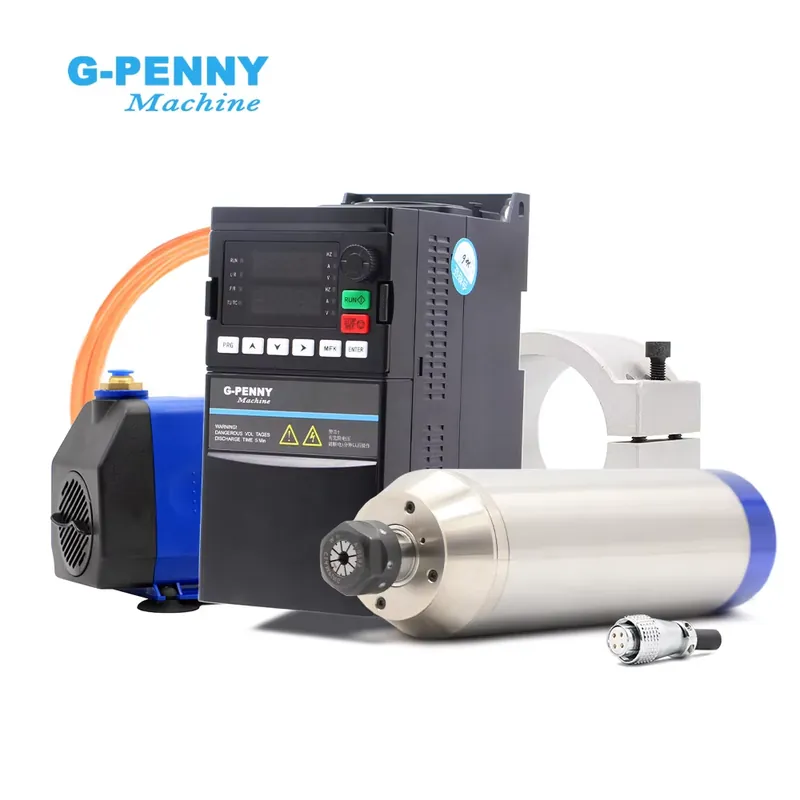 G-Penny 2.2kw ER20 D80 12000rp - 2.2Kw Water Cooled Spindle Kit Vfd review and price