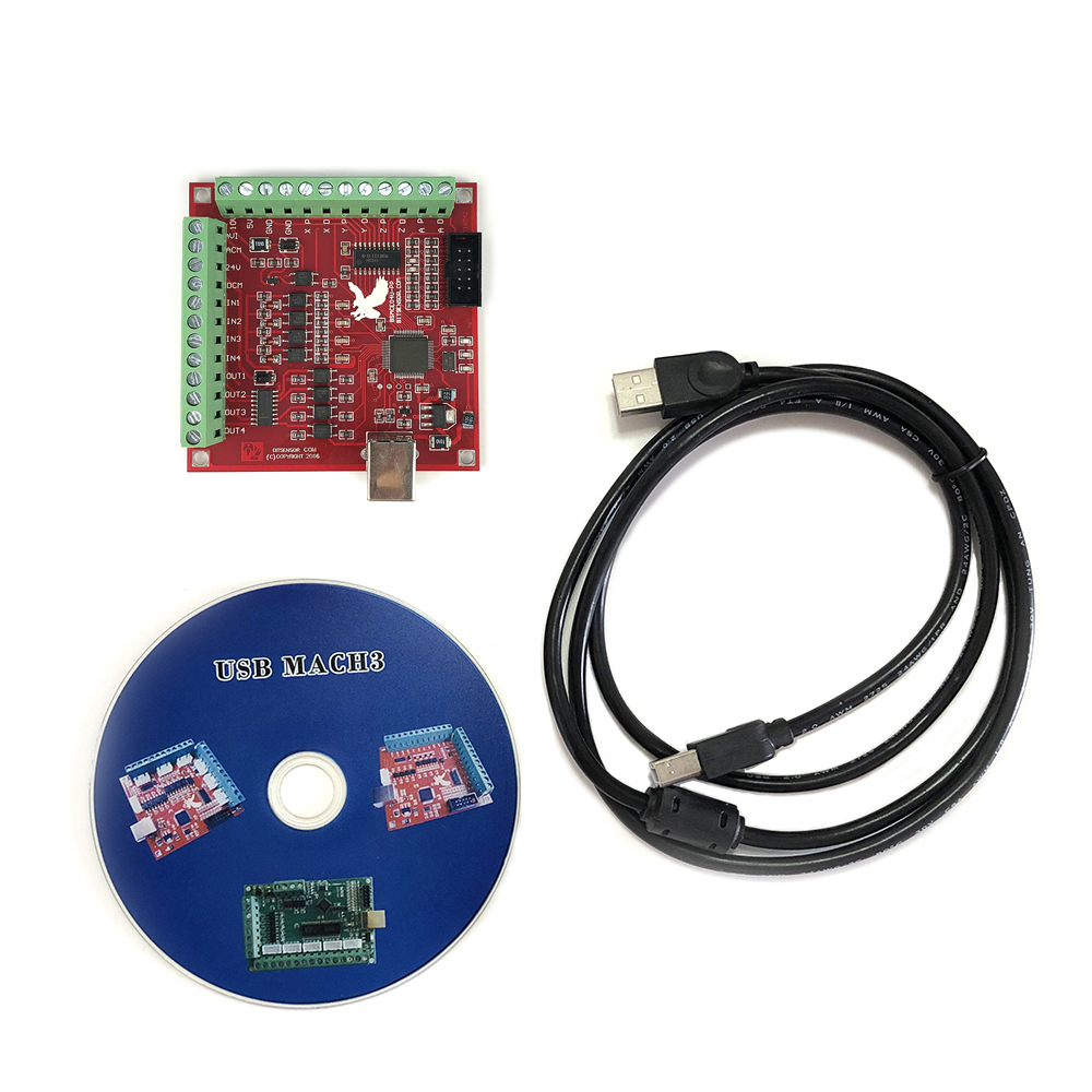 CNC USB MACH3 100Khz Breakout  - Mach3 Usb Cnc Controller 4 Axis 100Khz review and price