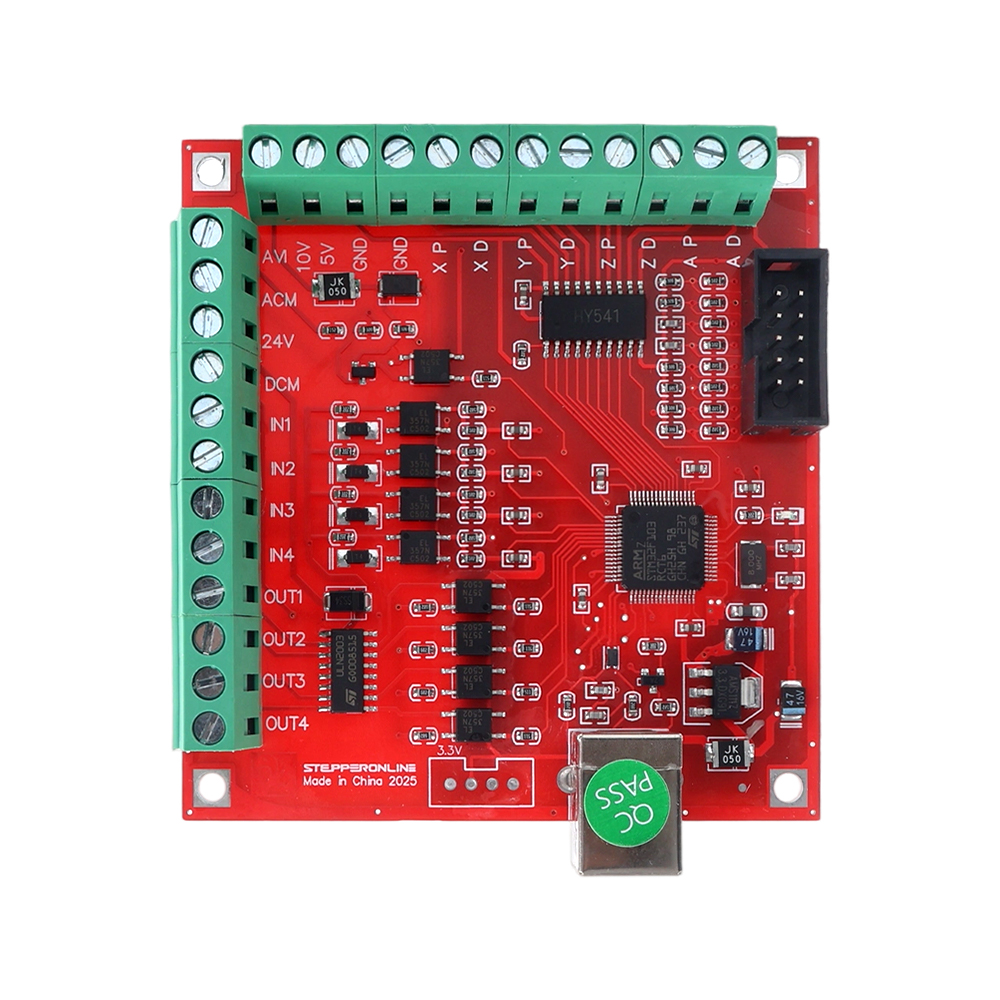 4-Axis USB CNC Breakout Board  - Mach3 Usb Cnc Controller 4 Axis 100Khz review and price
