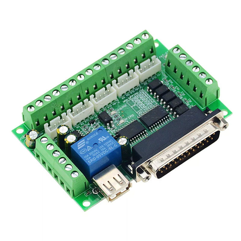 5 Axis CNC Interface Adapter B - 5 Axis Cnc Breakout Board Interface Mach3 review and price