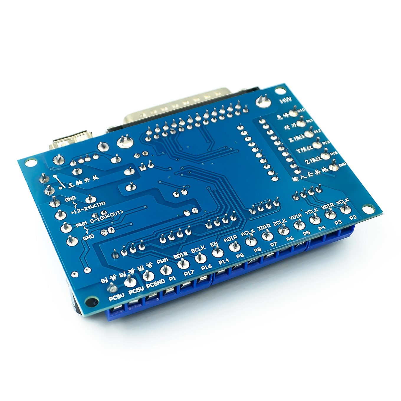 Upgraded 5 Axis CNC Interface  - 5 Axis Cnc Breakout Board Interface Mach3 review and price