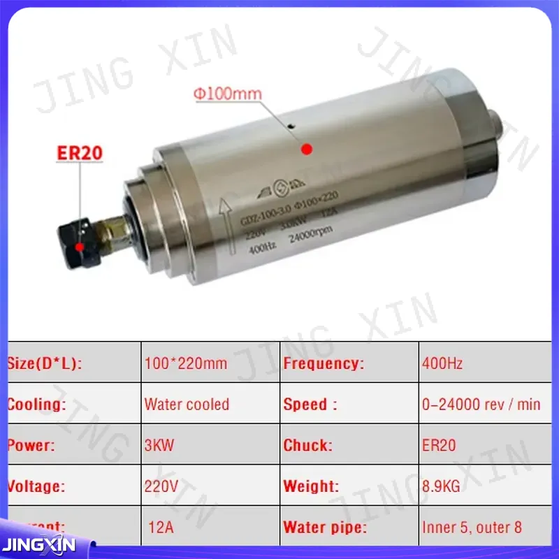 custom for CNC Spindle Motor 2 - Er20 Collet Chuck Spindle Motor 220V review and price